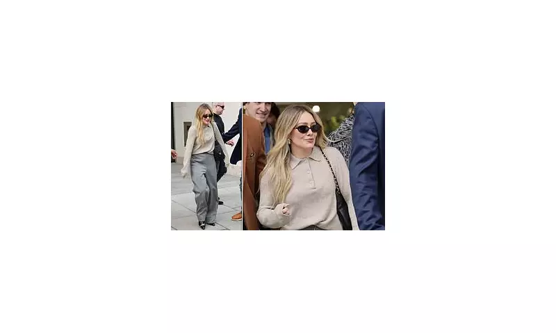 Hilary Duff's London Outing Amid 'Toxic Mom Group' Drama