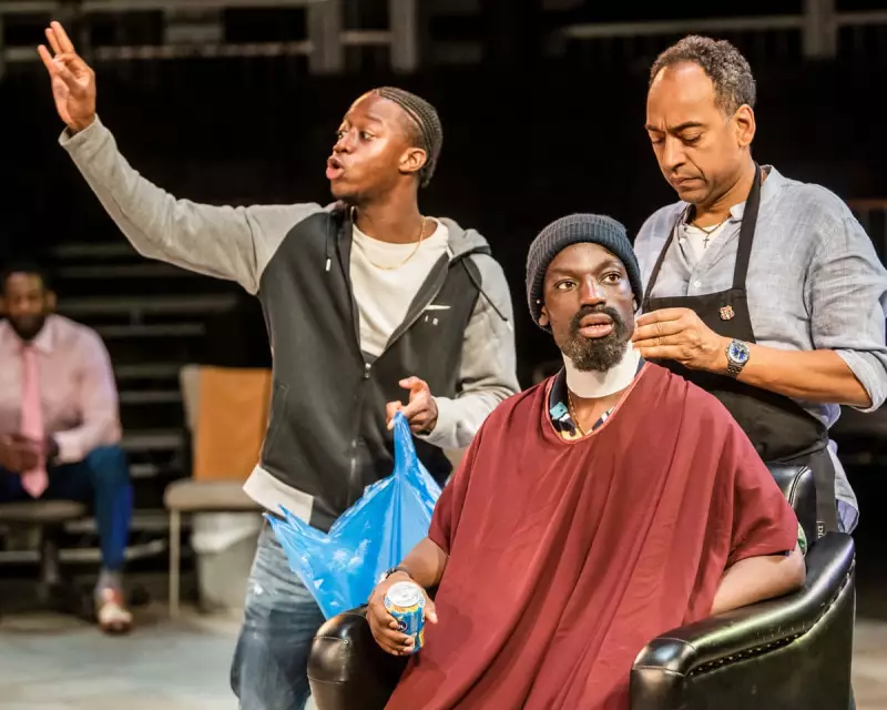 How 'Barber Shop Chronicles' Inspired a New Playwright's Journey