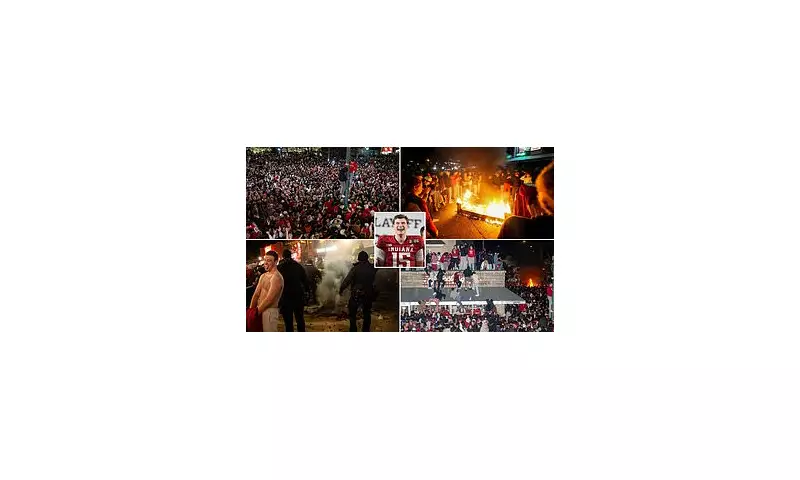 Indiana University Students' Wild Celebrations After Historic National Championship Win