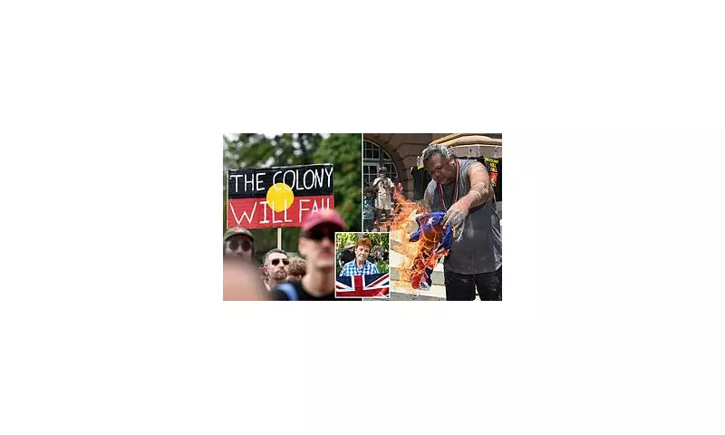 Indigenous Leader's Flag Burning at Brisbane Rally Sparks National Debate on Symbolism and Sovereignty