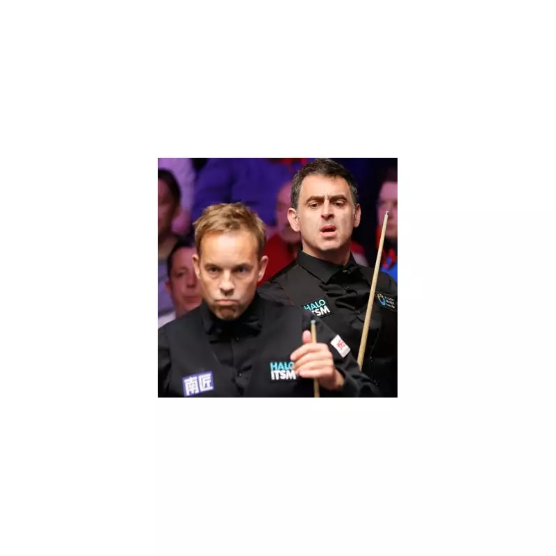 Inside Ronnie O'Sullivan and Ali Carter's Feud: From Shoulder Barge to Snot-Gate