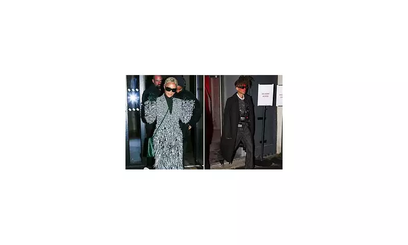 Jada Pinkett Smith and Jaden Smith Make Bold Fashion Statement in Paris