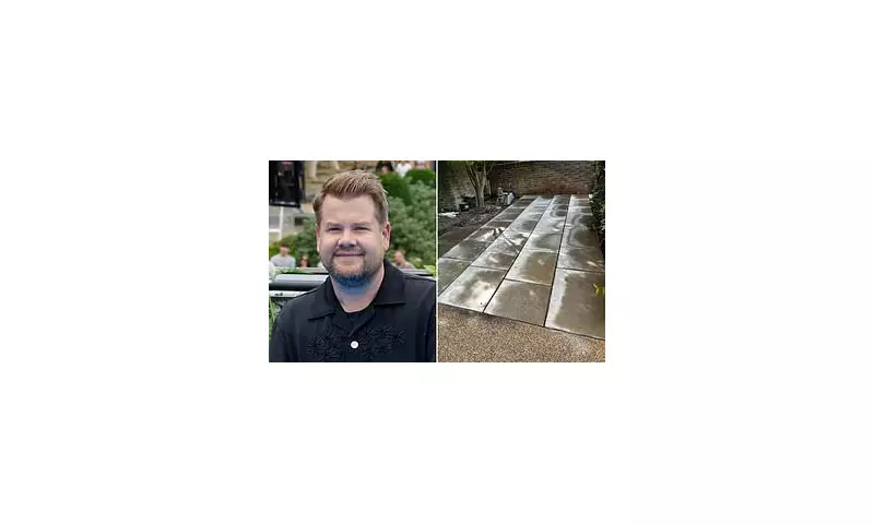 James Corden in Planning War with Camden Council Over £11.5m Mansion's Paved Bin Area