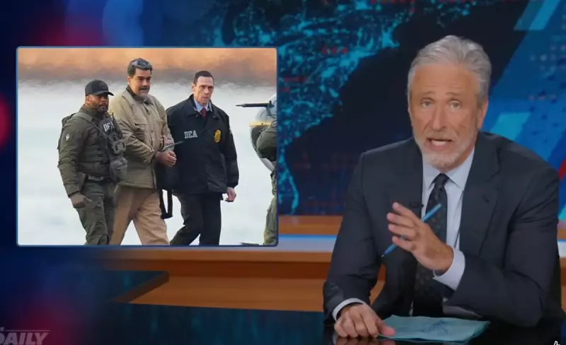 Jon Stewart and Late-Night Hosts Slam Trump's 'Grab and Go' Capture of Venezuelan President