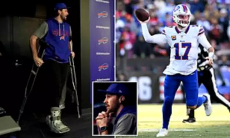 Josh Allen Reveals Foot Surgery, Vows Comeback After Bills' Playoff Heartbreak