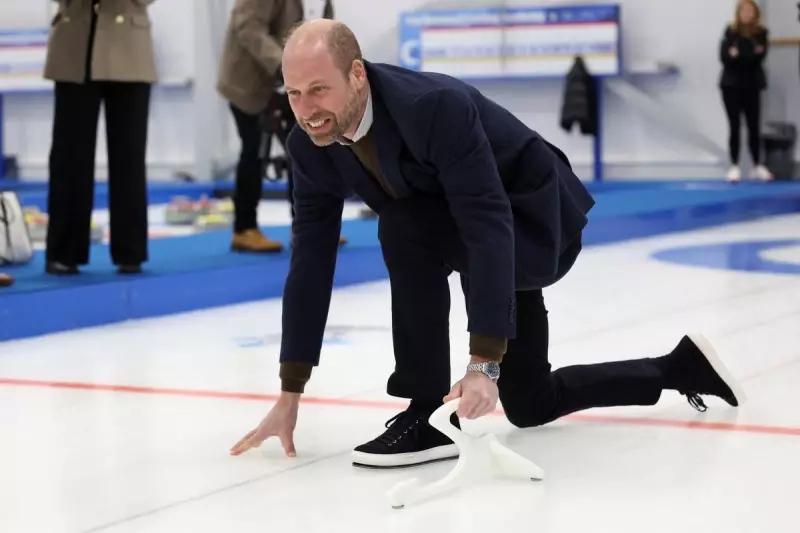 Kate and William Try Curling with Team GB in Scotland Ahead of Winter Games