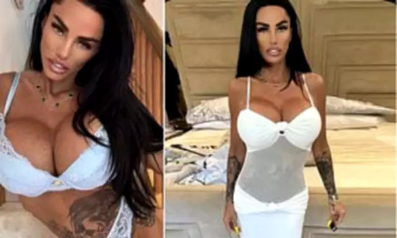 Katie Price Flaunts Bridal Lingerie Amidst Husband's 'Swindler' Allegations