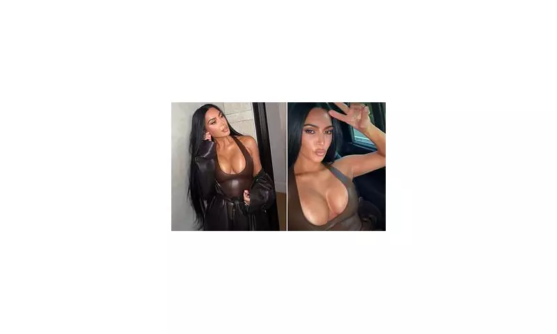 Kim Kardashian's 'Lately' Slideshow: Risqué Fashion, Family & Bar Exam Struggle