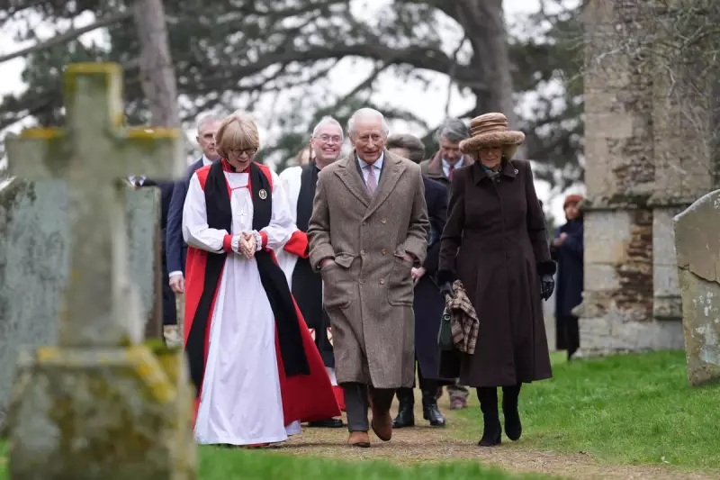 King Charles Attends Service with Incoming Archbishop of Canterbury at Sandringham