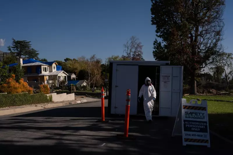 LA's Toxic Legacy: A Year After Historic Wildfires, Homes Remain Hazardous