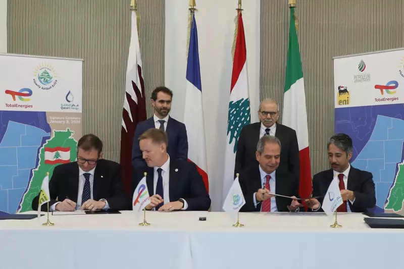 Lebanon Signs Crucial Gas Exploration Deal Amid Economic Crisis