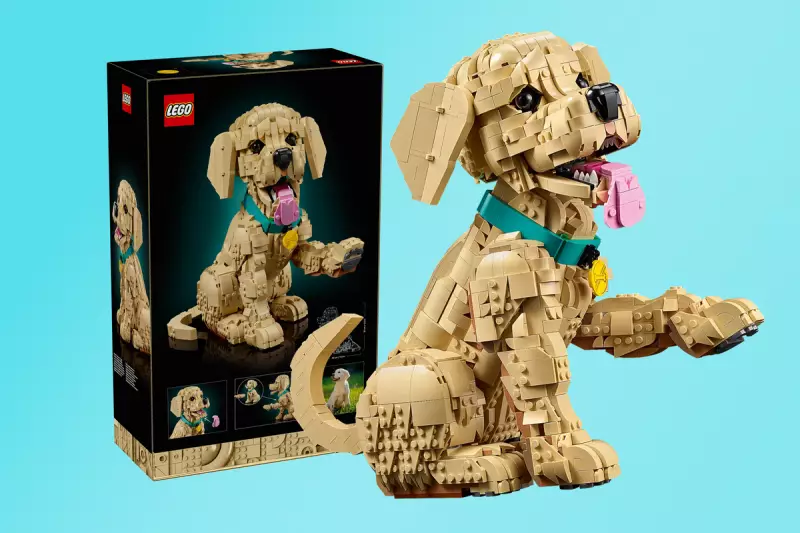 Lego Unveils Golden Retriever Puppy Set for Animal-Lovers