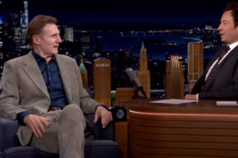 Liam Neeson's Stranger Things Confession on Jimmy Fallon Interview