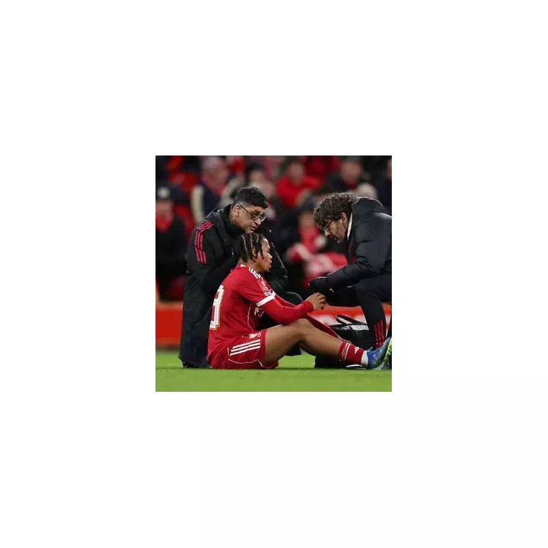 Liverpool's Rio Ngumoha injury scare: Arne Slot reveals cramp diagnosis after FA Cup win