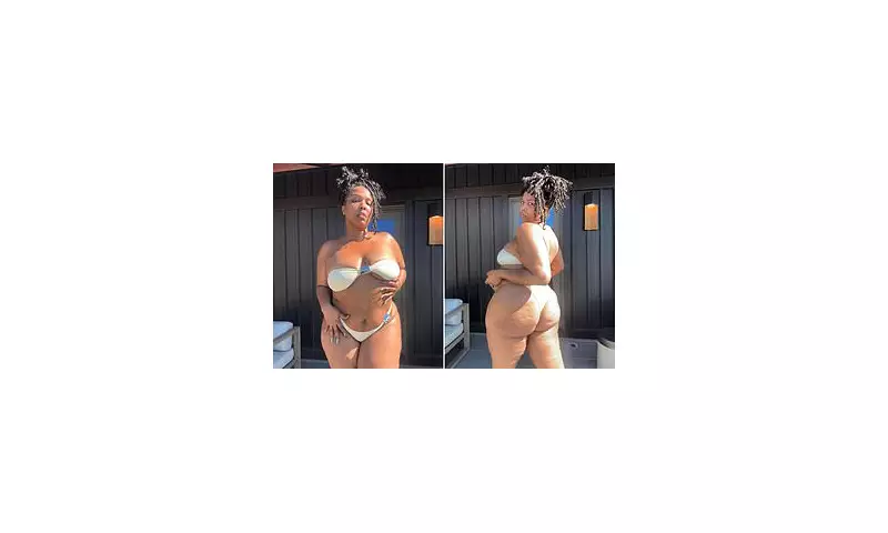 Lizzo Flaunts 60lb Weight Loss in Daring White Bikini, Vows to 'Be a B****' in 2026