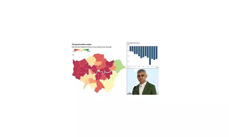 London Exodus: One Person Leaves Every 75 Seconds as Families Flee