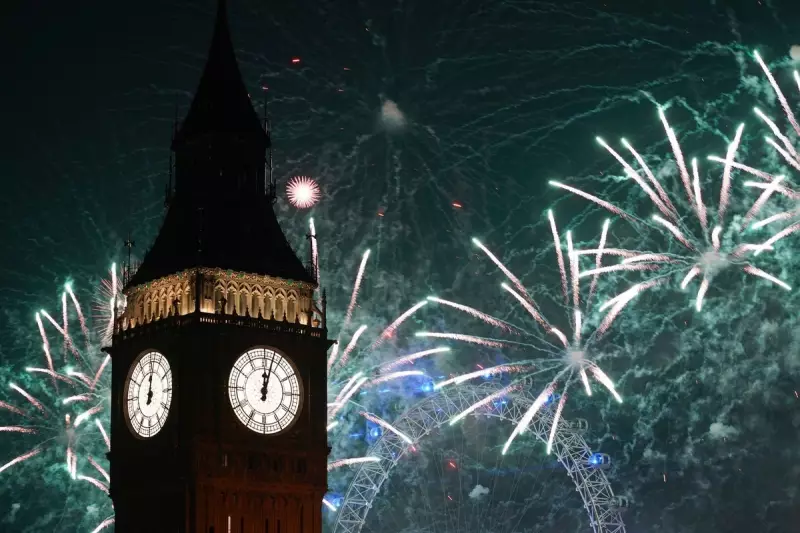 London Welcomes 2026 with Spectacular Fireworks Despite Freezing Temperatures