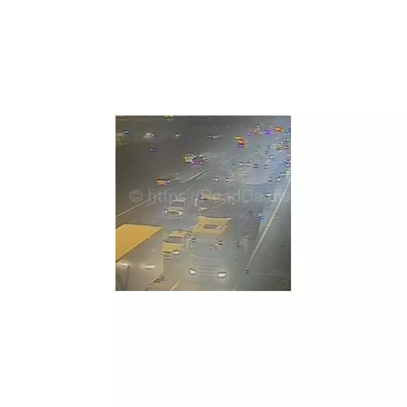 M25 Crash: Major Motorway Partially Closed After Car Overturns