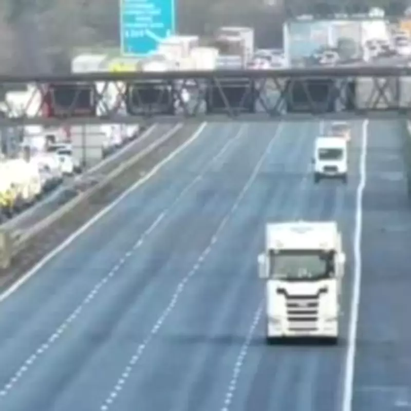 M5 Motorway Shut Both Ways Amid Police Welfare Concern Near Portishead