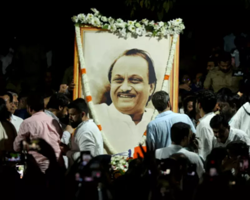 Maharashtra Mourns as Deputy CM Ajit Pawar Dies in Baramati Plane Crash