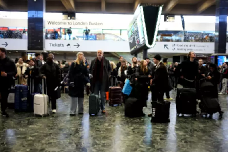 Major UK Rail Disruption After Fire Near London Euston Station