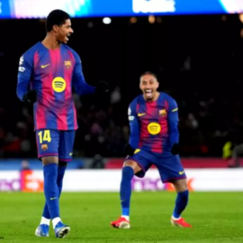 Marcus Rashford Ends Barcelona's Free-Kick Curse in Champions League Triumph