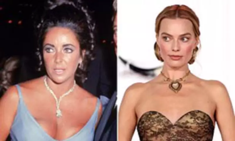 Margot Robbie Wears Elizabeth Taylor's $8 Million Necklace at Premiere