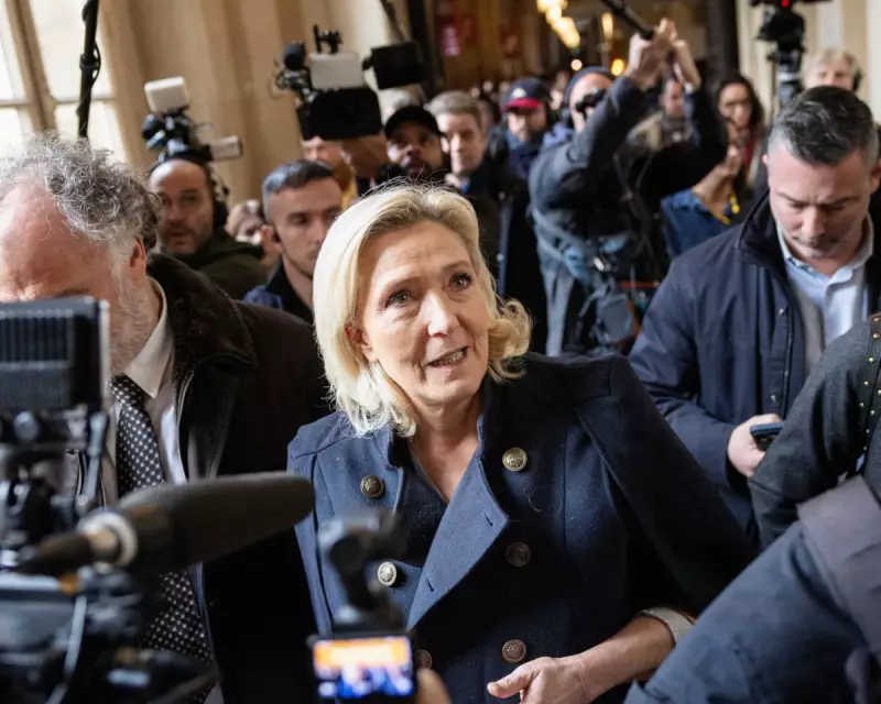 Marine Le Pen Denies Fake Jobs System in Paris Appeal Trial