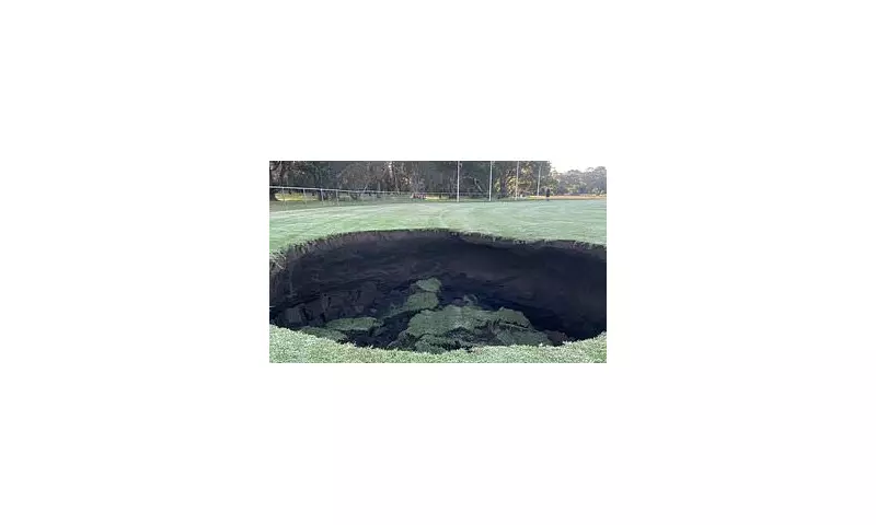 Massive Sinkhole Opens at Melbourne Park, Linked to £20bn Tunnel Project