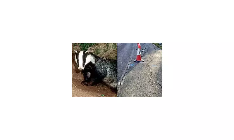 Mating Badgers Cause 6-Month Roadwork Delay, Forcing 36-Mile Detour