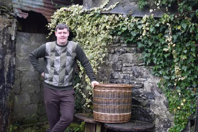 Mayo basket weaver Tom Delaney takes ancient craft to Glastonbury and global markets