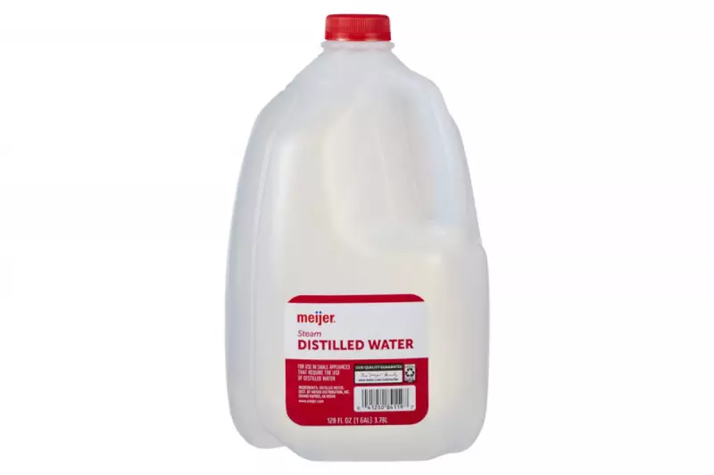 Meijer Recalls 38,000 Gallons of Distilled Water Over Black Substance