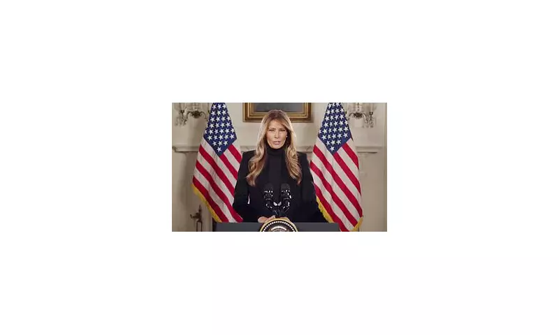 Melania Trump Left on Mute for 32 Seconds During Zoom AI Summit