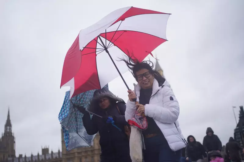 Met Office extends yellow weather warning as heavy rain and 50mph winds hit England