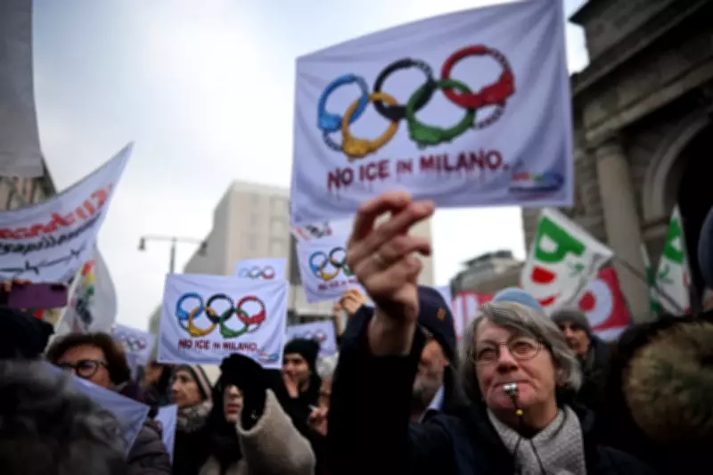 Milan Protesters Rally Against ICE Presence at Winter Olympics, Decry US 'Fascism'