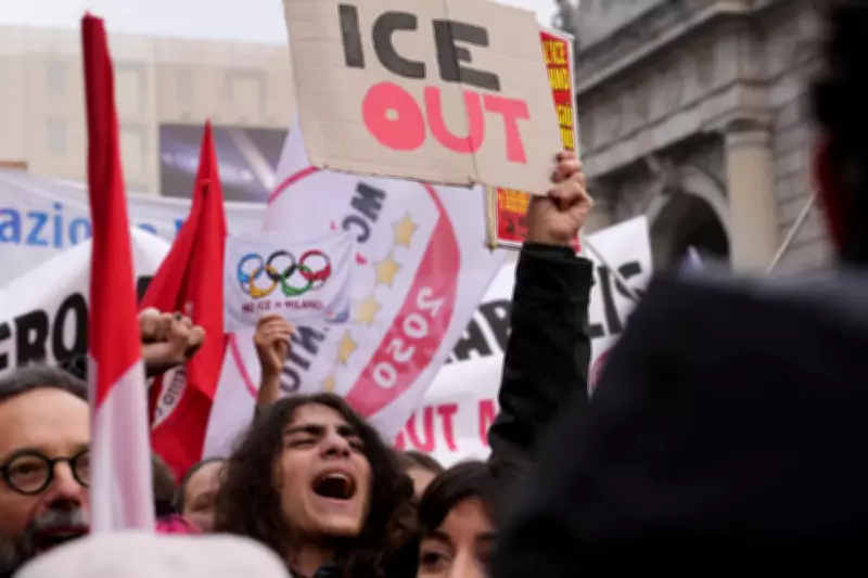 Milan Protests Erupt Over US ICE Unit Deployment for Winter Olympics Security