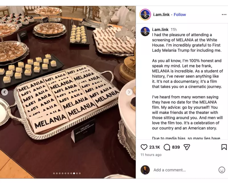 Monochrome Extravaganza at White House Premiere of Melania Documentary