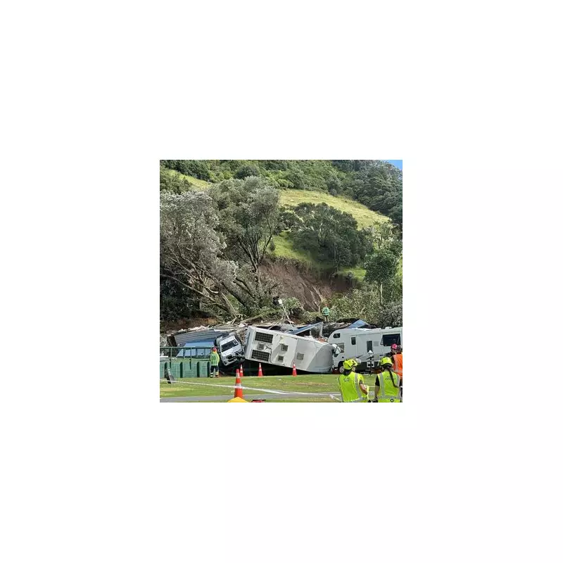 Mount Maunganui Landslide: Children Missing as Frantic Rescue Continues After Record Rainfall