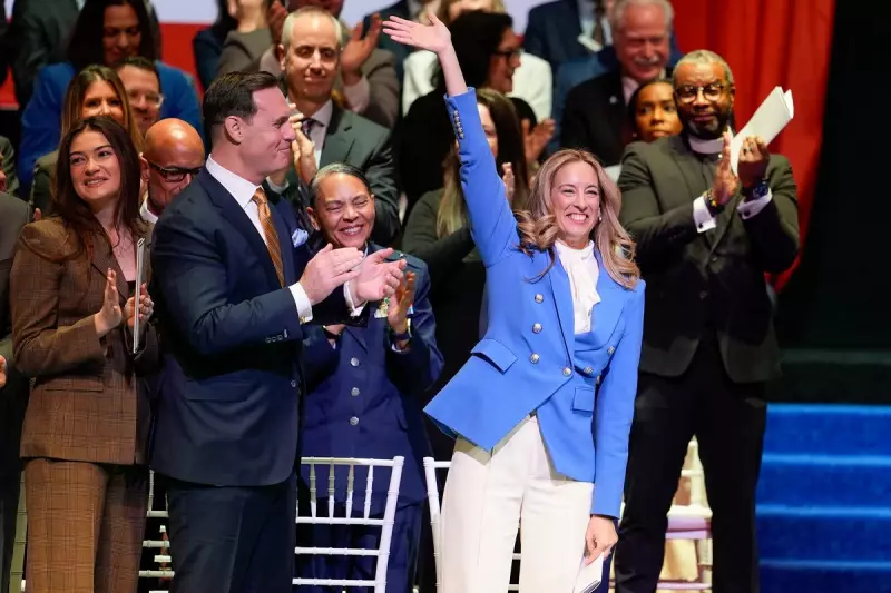 New Jersey Governor Mikie Sherrill Blasts Trump in Inaugural Address