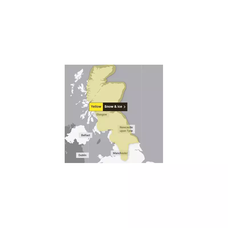 New Met Office Amber Warning: Snow and Ice to Follow Storm Goretti Chaos
