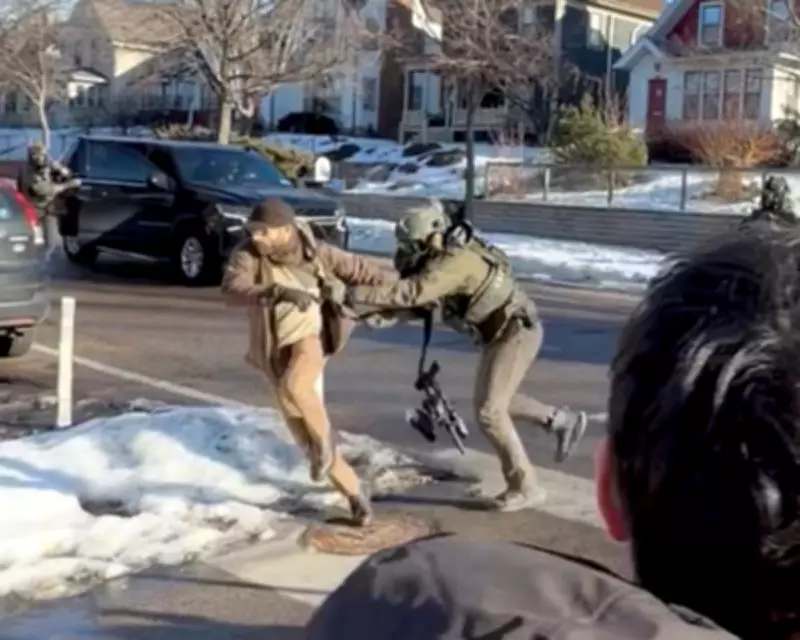 New Videos Show ICE Agents Tackling Alex Pretti 11 Days Before Fatal Shooting