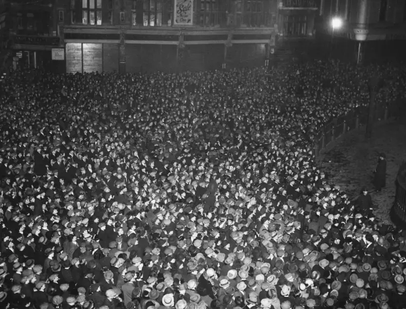 New Year 1926: Boisterous Celebrations in Manchester and London
