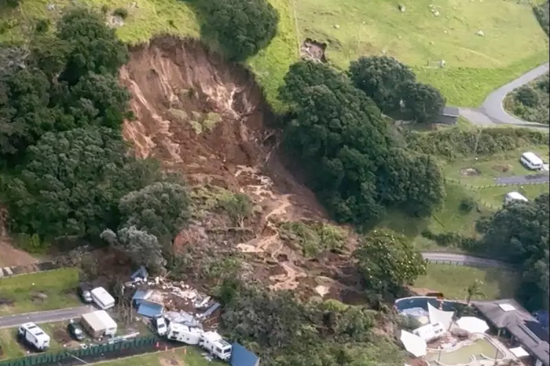 New Zealand Landslide Tragedy: Two Dead, Rescue Mission Underway