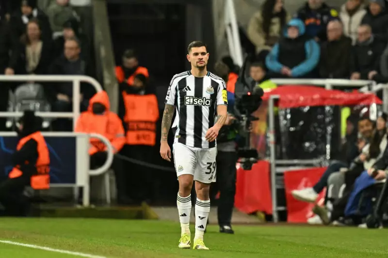 Newcastle's Bruno Guimaraes in Fitness Race for PSG Champions League Clash