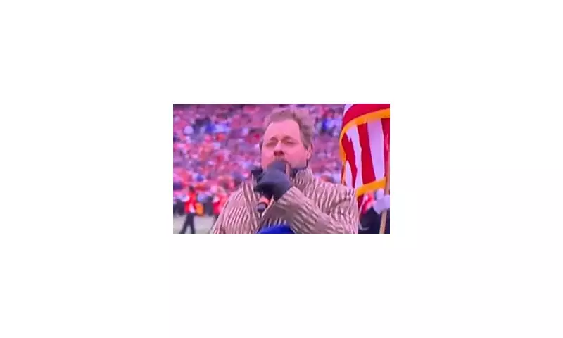 NFL Fans Slam Nathaniel Rateliff's National Anthem Performance at AFC Championship