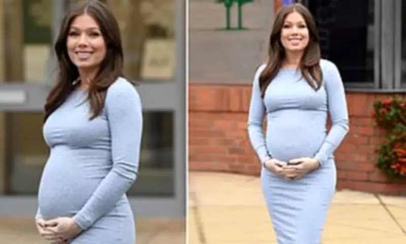 Nikki Sanderson Shows Off Baby Bump at Mum and Me Event in Cheshire