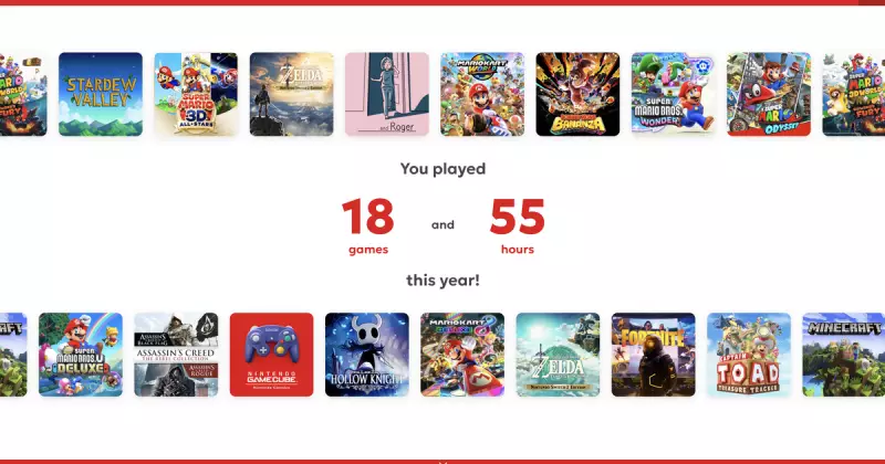 Nintendo's 2025 Year in Review: How to See Your Gaming Stats