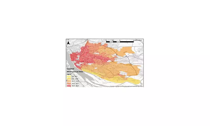 Northern Air Pollution Divide: Low-Income Areas Face 33% Higher NO2 Levels