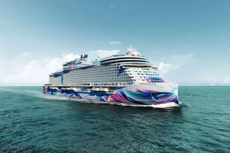 Norwegian Aura: NCL's Largest Cruise Ship with 5 Waterslides & Infinity Pool