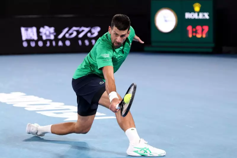 Novak Djokovic Dominates Australian Open First Round in Pursuit of Historic 25th Slam